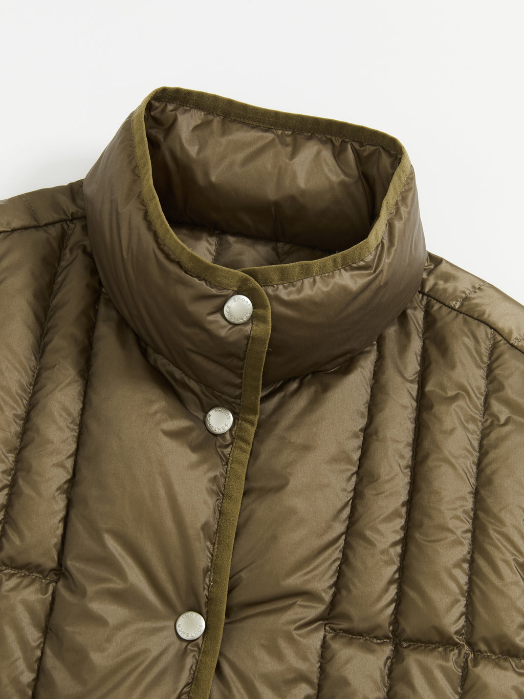 Stand Collar Short Down Jacket