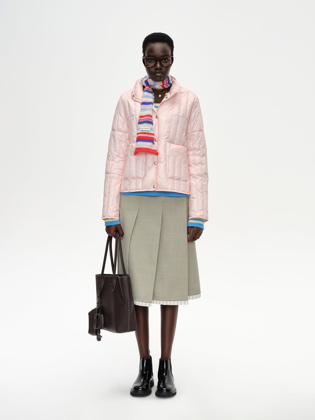 Stand Collar Short Down Jacket