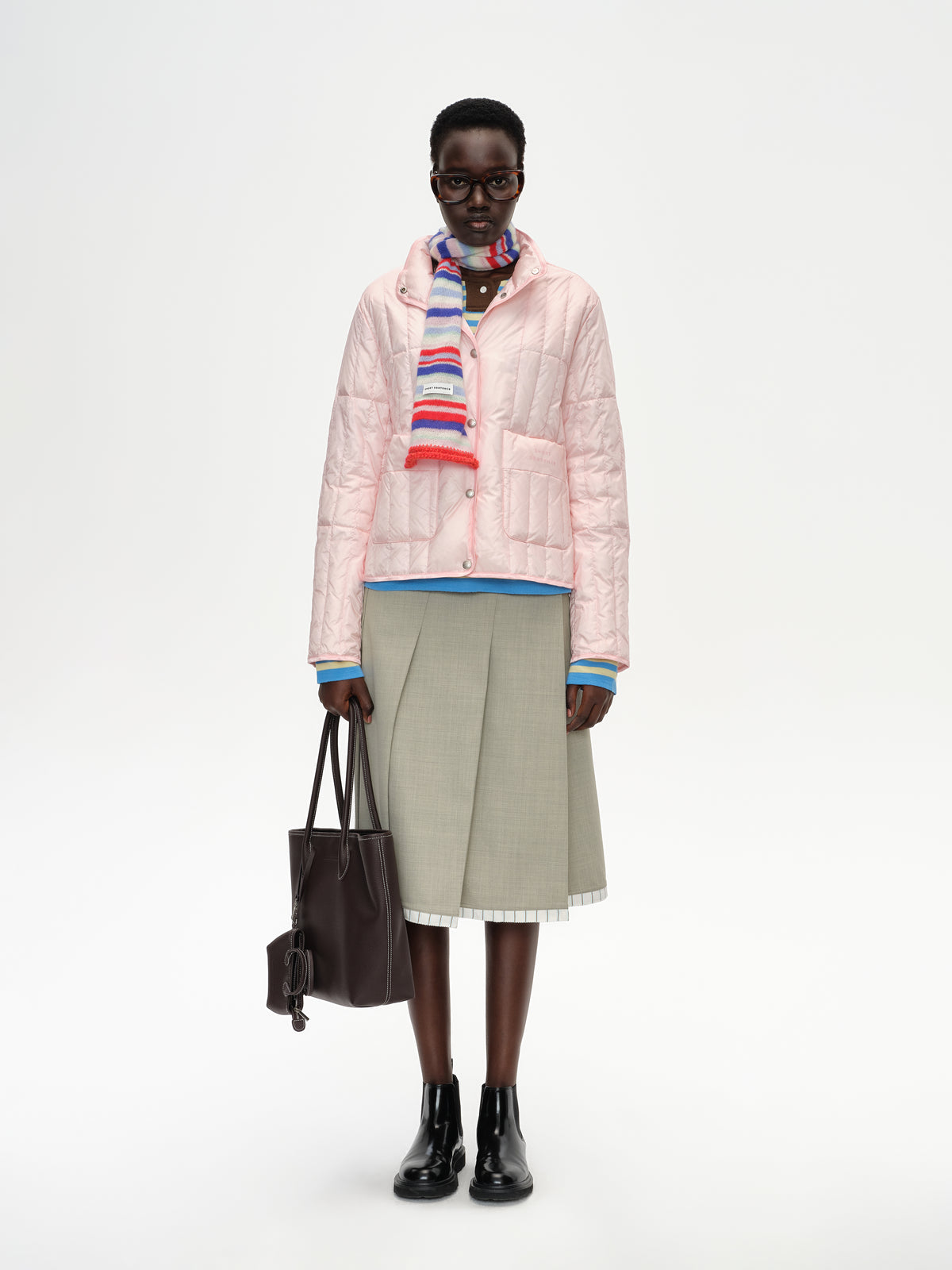 Stand Collar Short Down Jacket