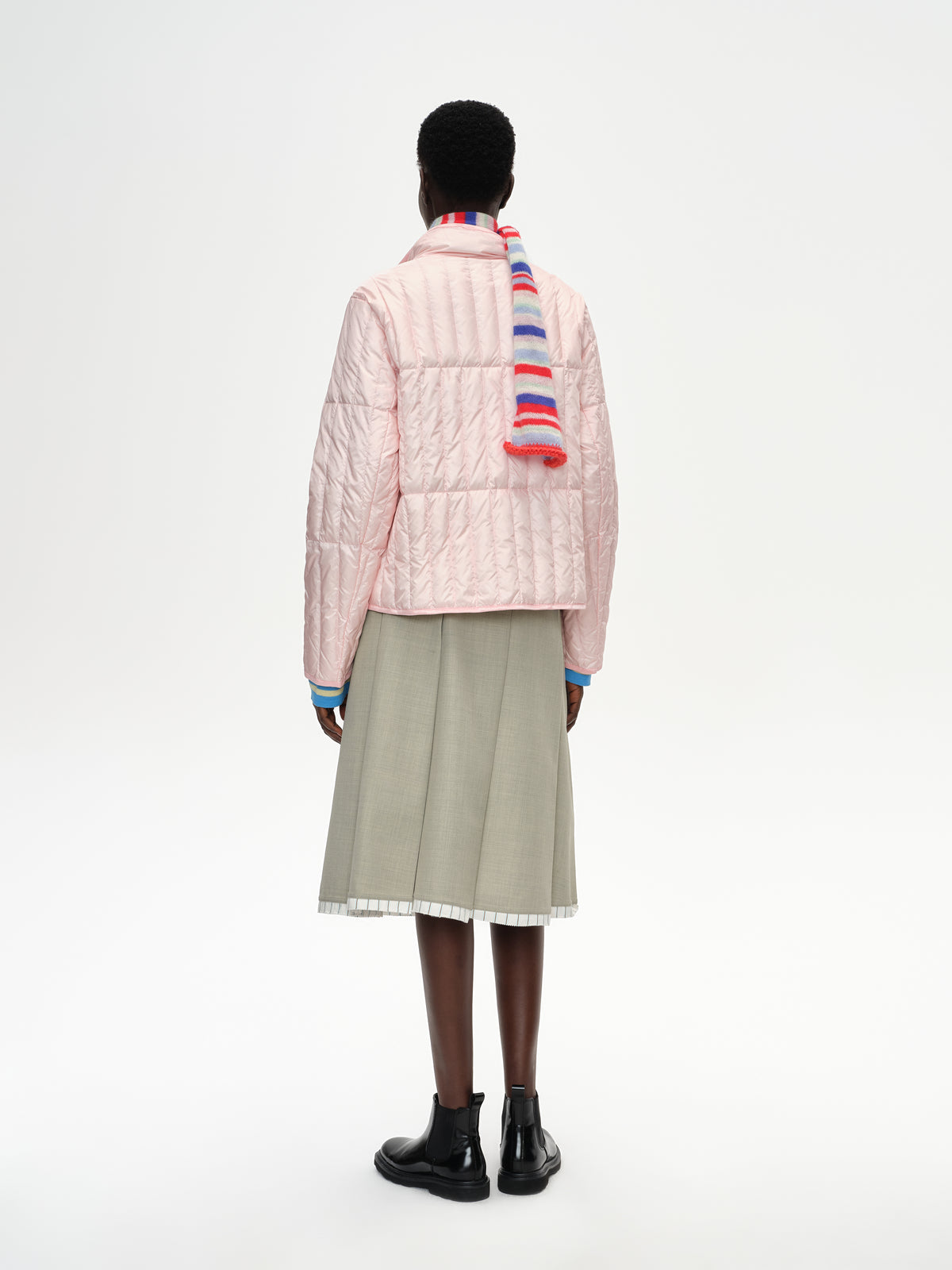 Stand Collar Short Down Jacket