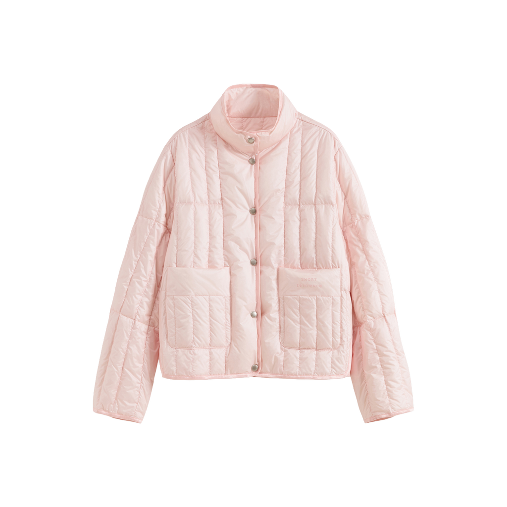 Stand Collar Short Down Jacket