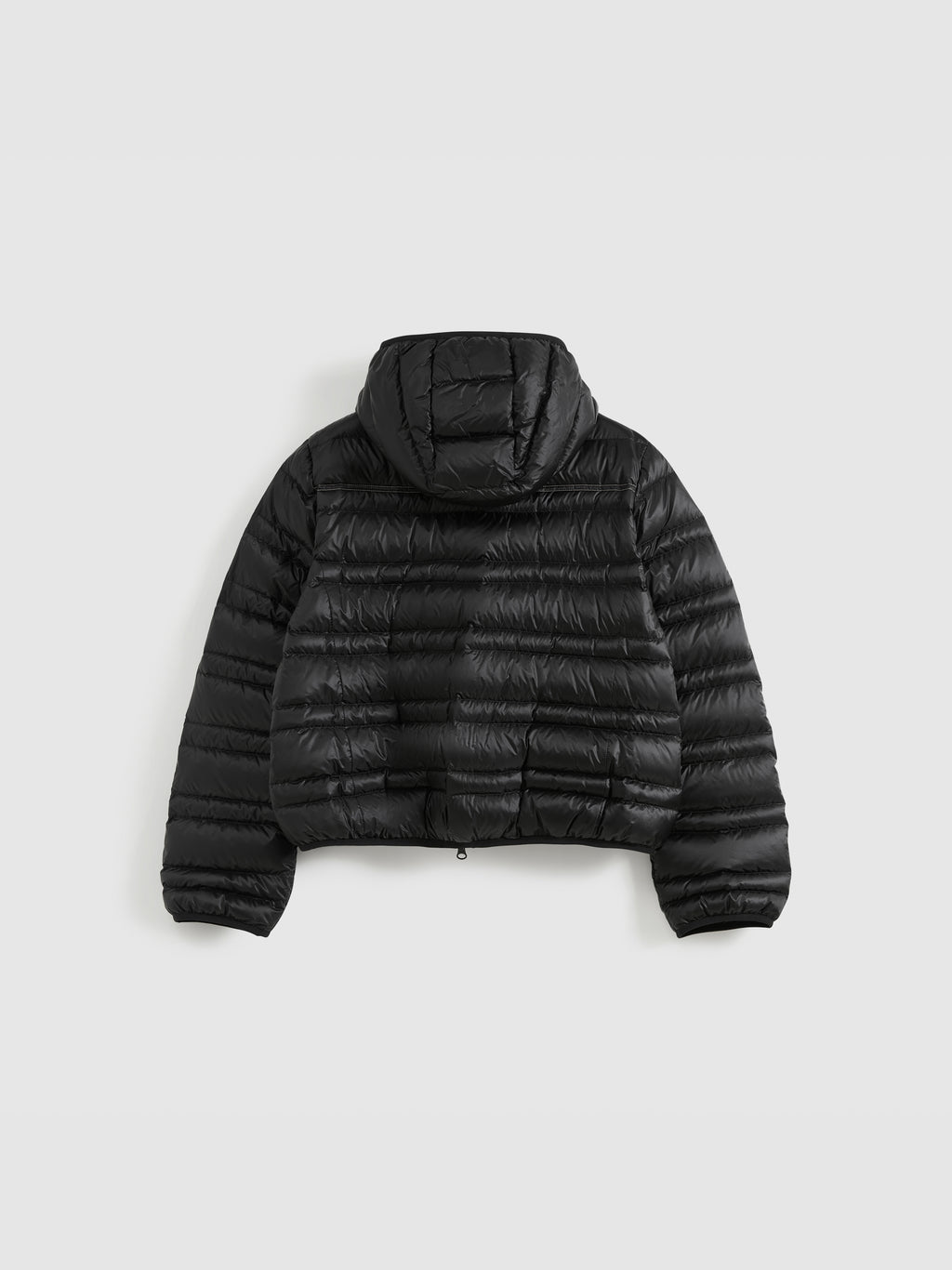 Hooded Short Down Jacket
