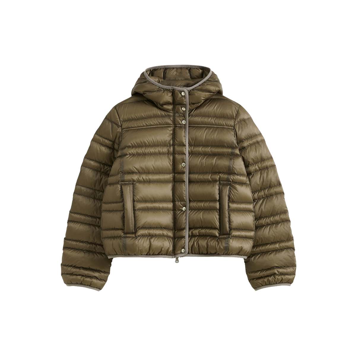 Hooded Short Down Jacket