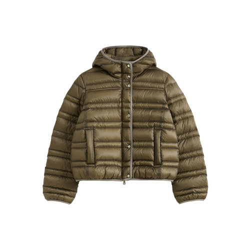 Hooded Short Down Jacket