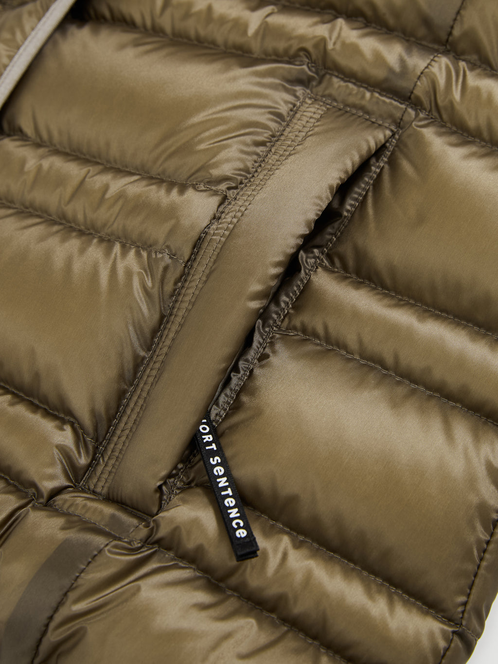 Hooded Short Down Jacket