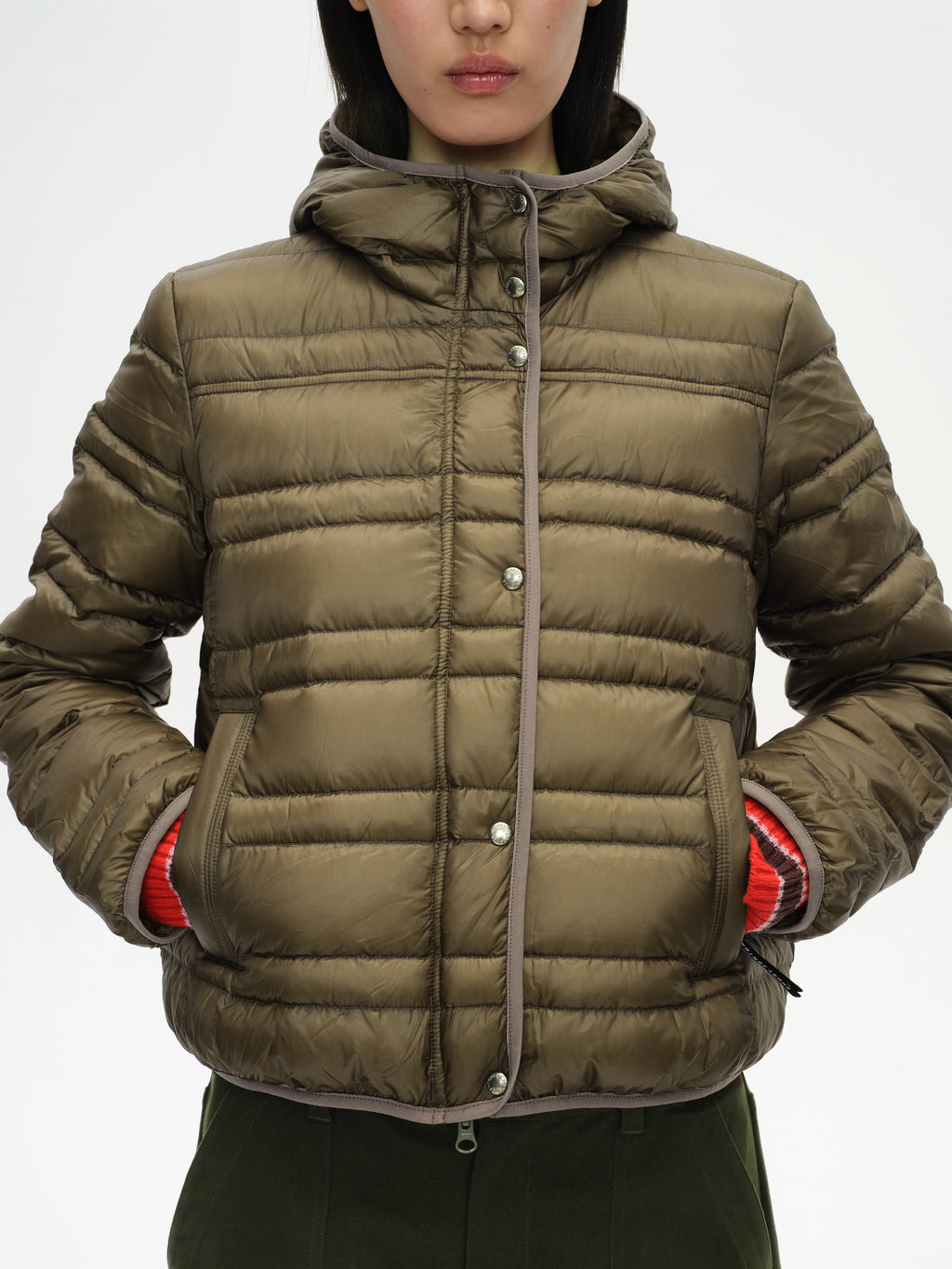 Hooded Short Down Jacket