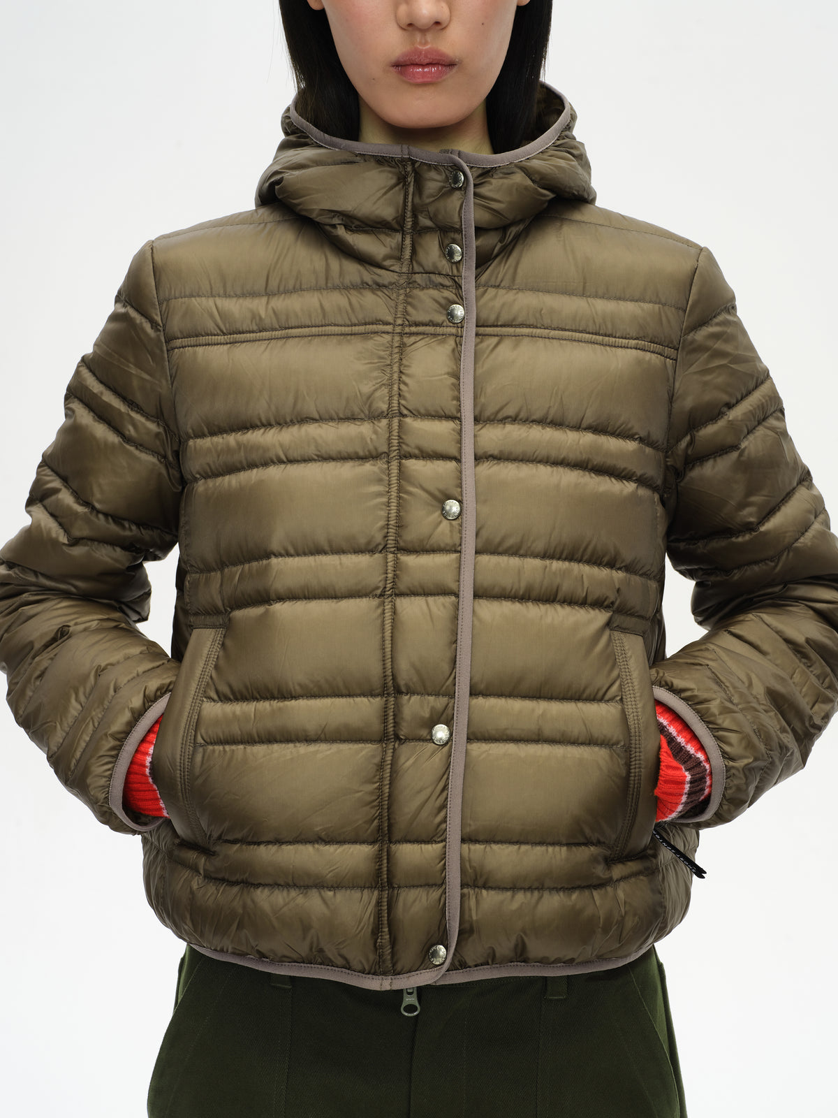 Hooded Short Down Jacket