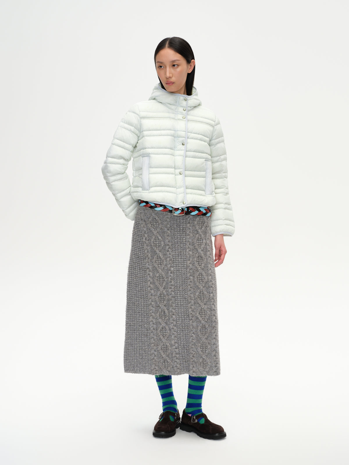 Hooded Short Down Jacket