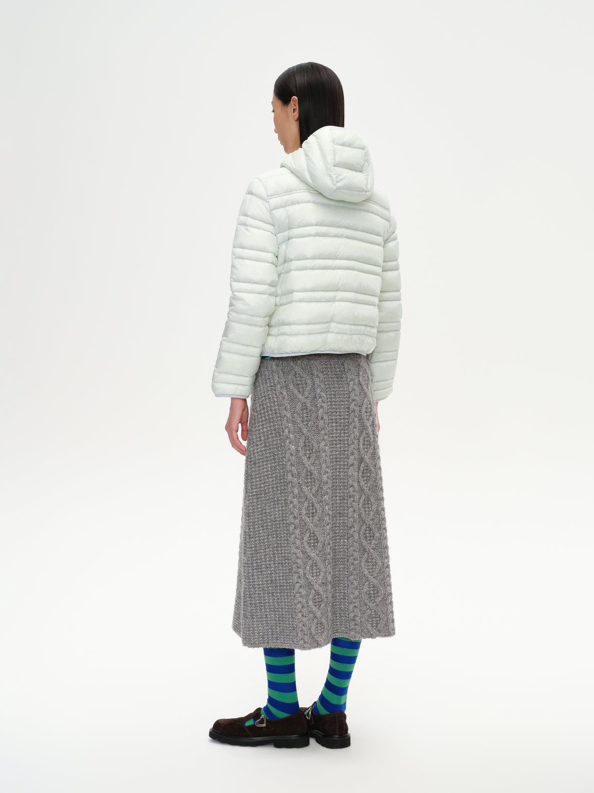 Hooded Short Down Jacket