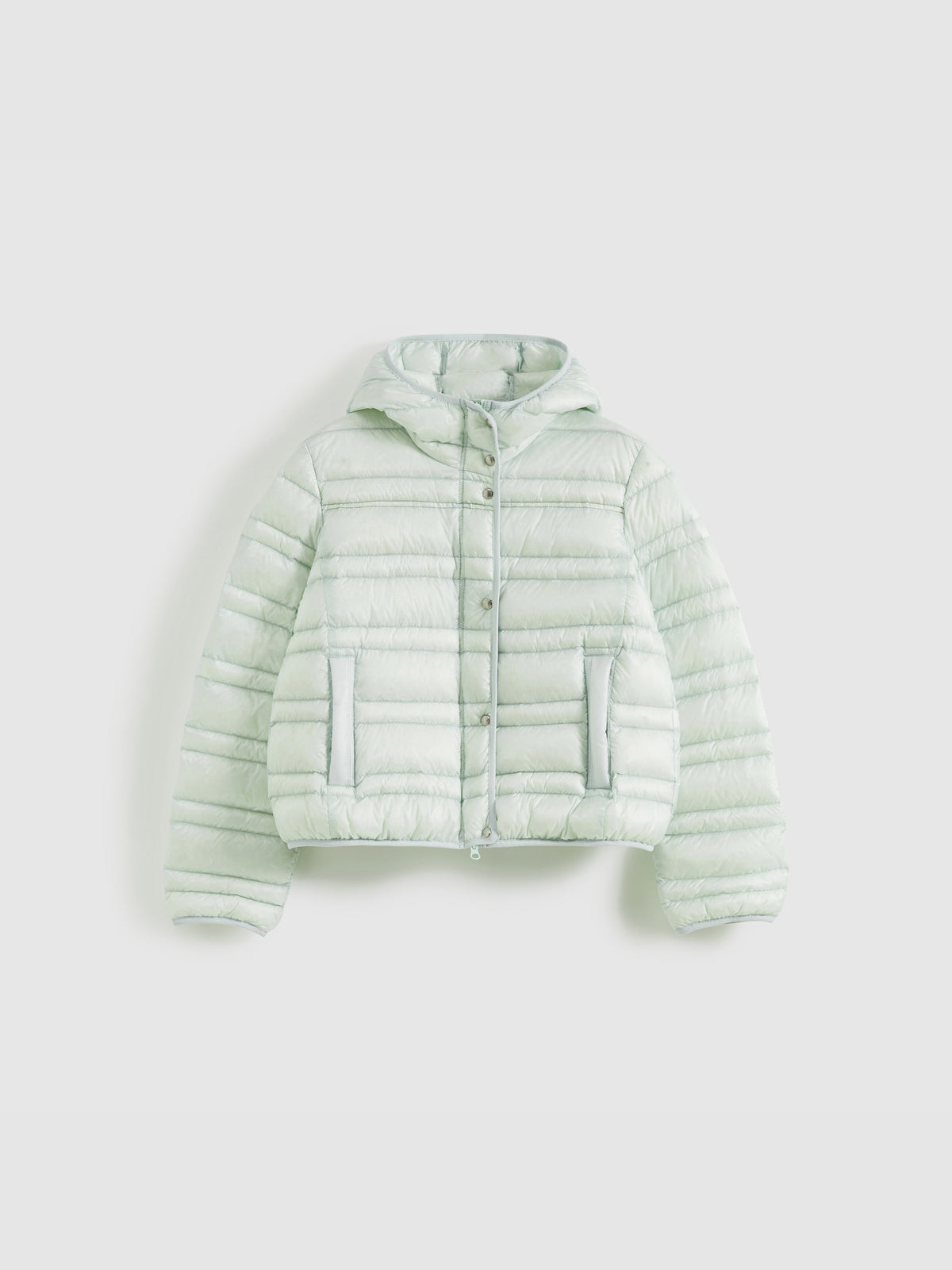 Hooded Short Down Jacket