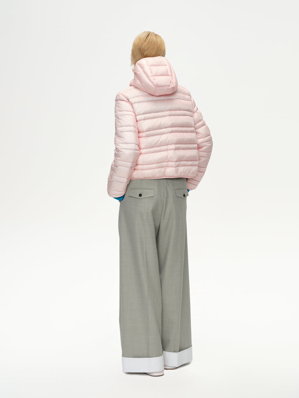 Hooded Short Down Jacket