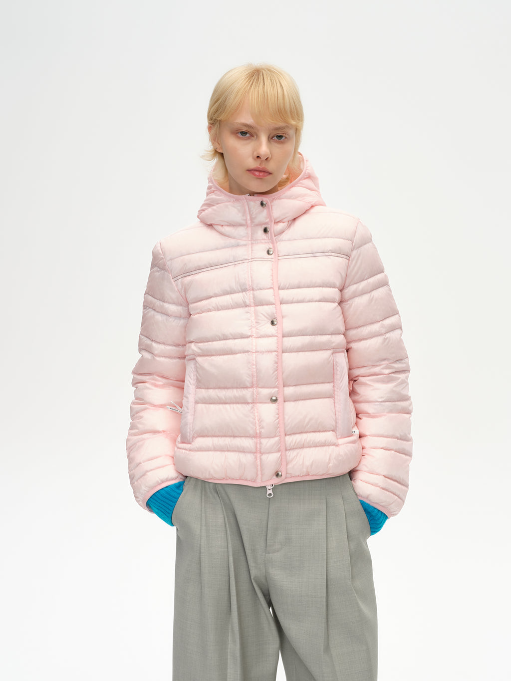 Hooded Short Down Jacket