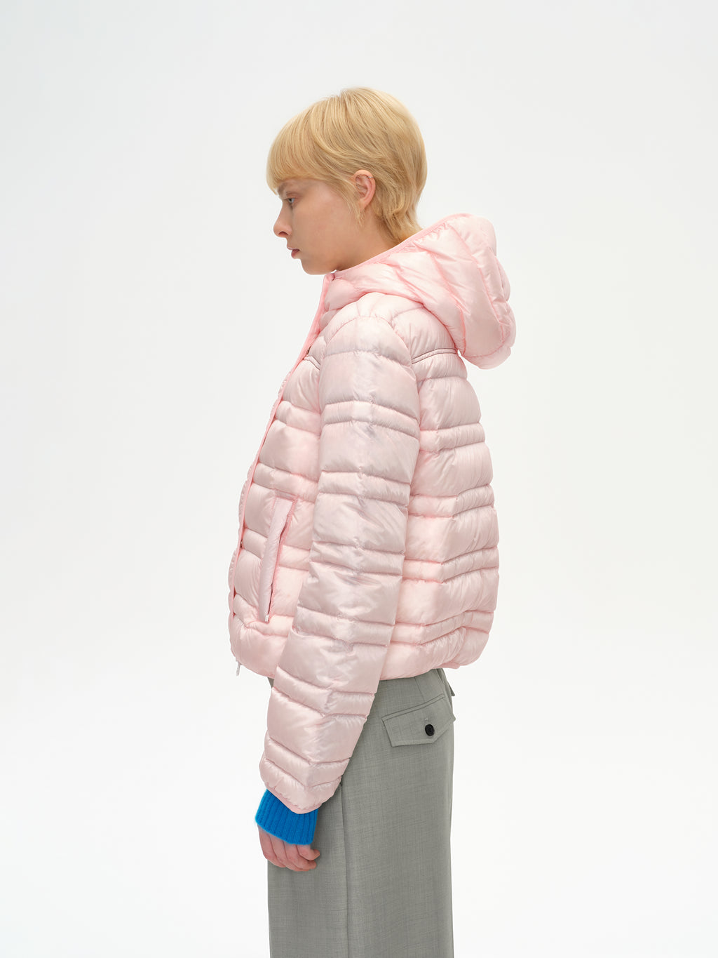 Hooded Short Down Jacket