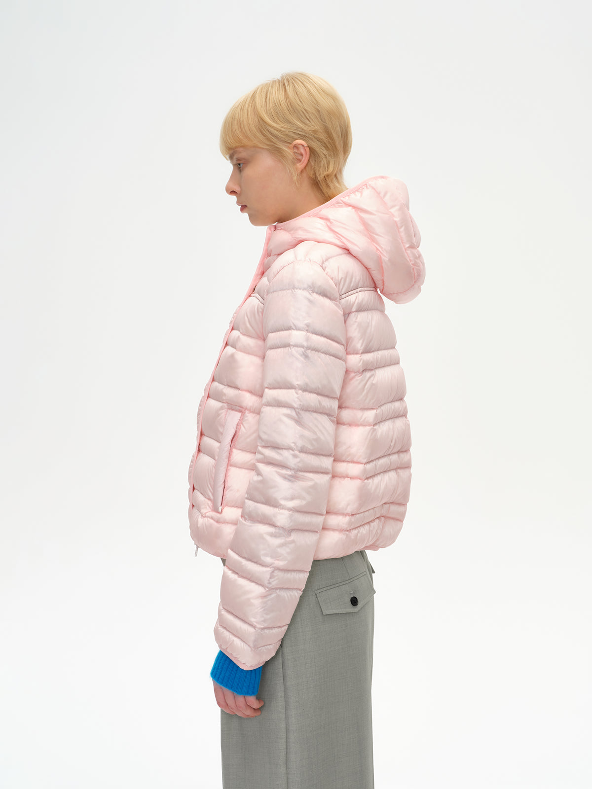 Hooded Short Down Jacket
