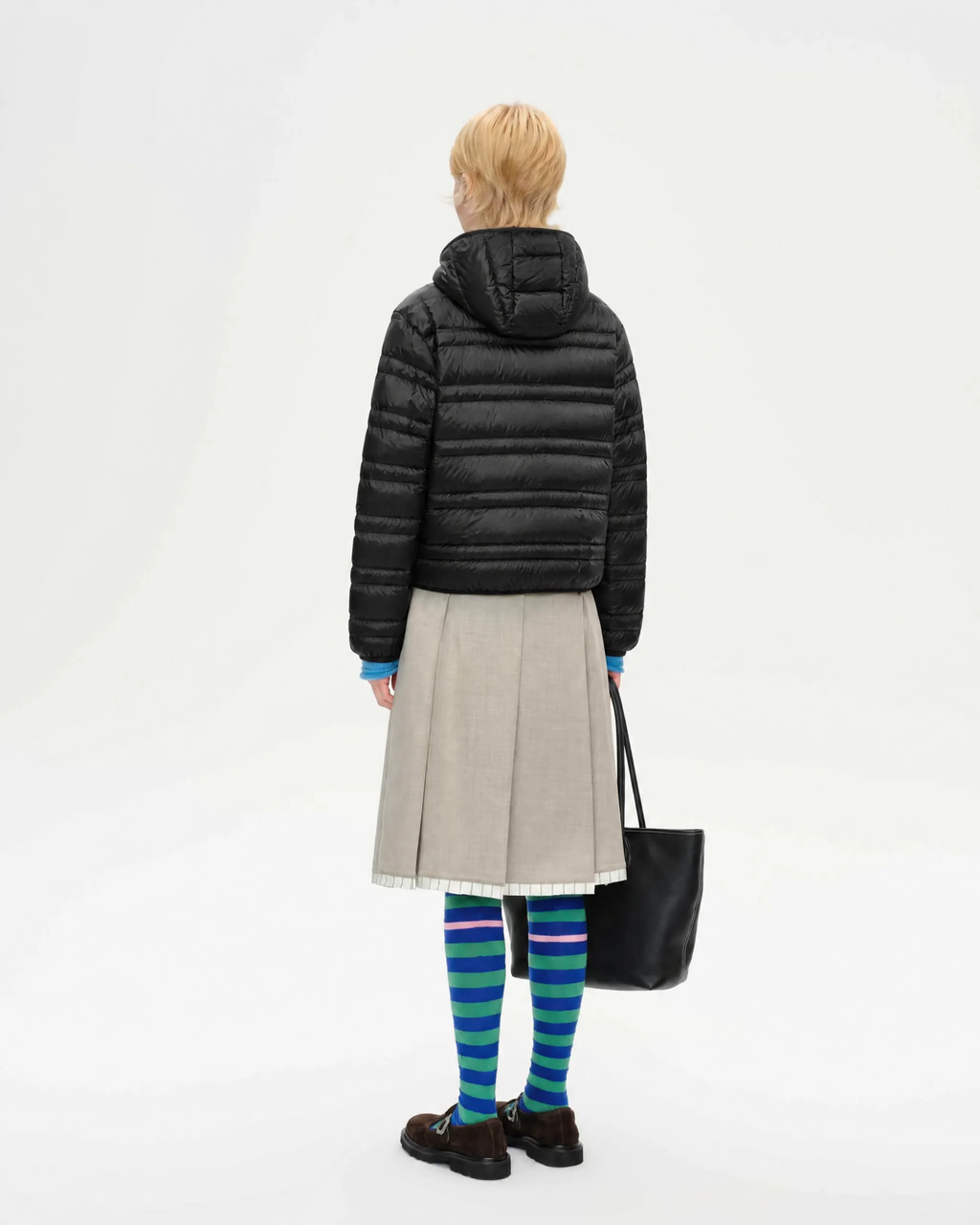 Hooded Short Down Jacket