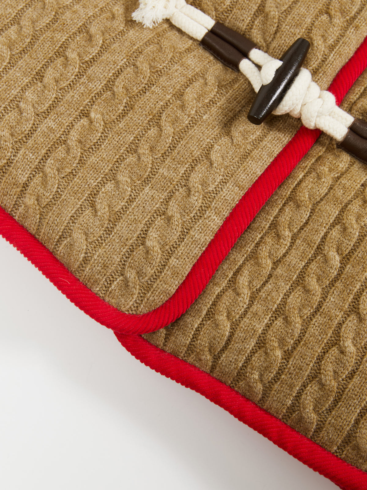 Color-Block Knit Collar Down Jacket