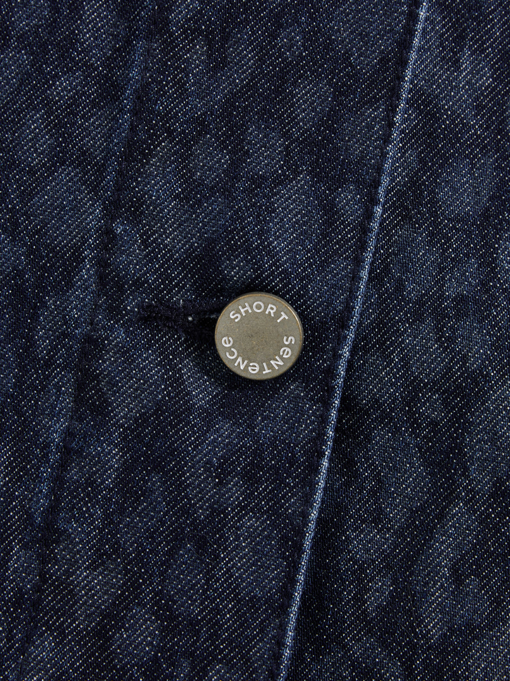 Indigo Fitted Leopard Print Jacket