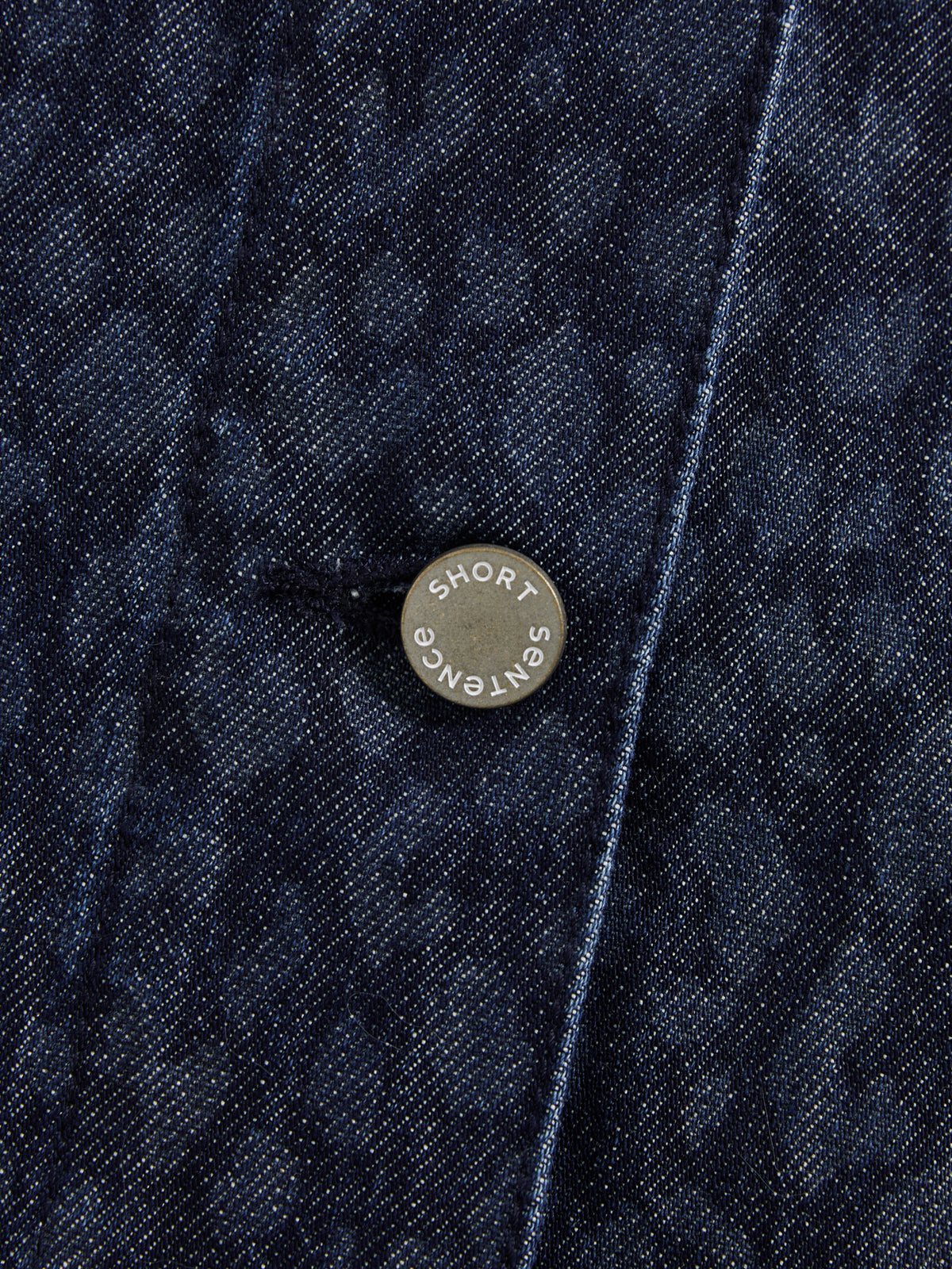 Indigo Fitted Leopard Print Jacket