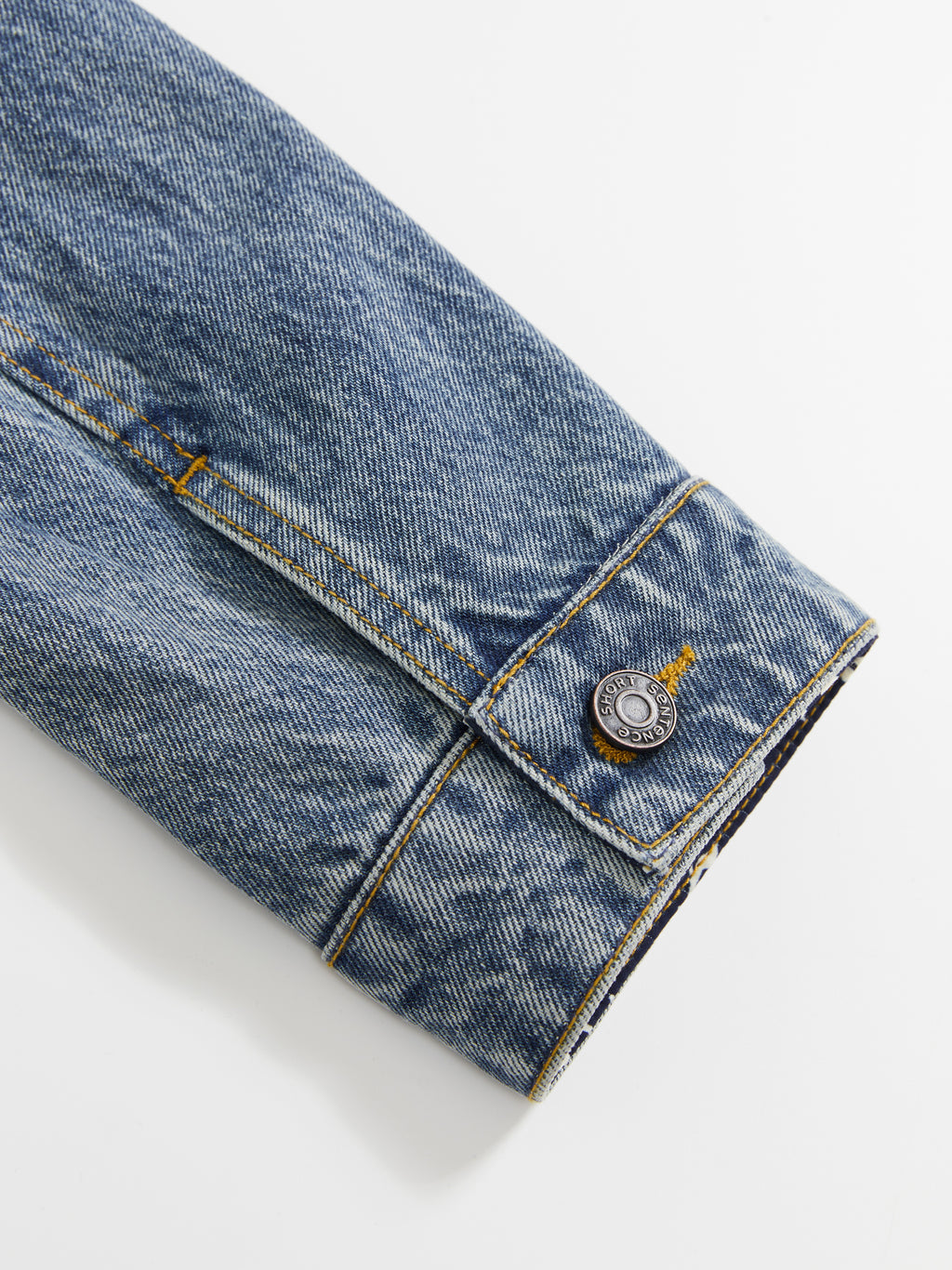 Patchwork Washed Denim Jacket