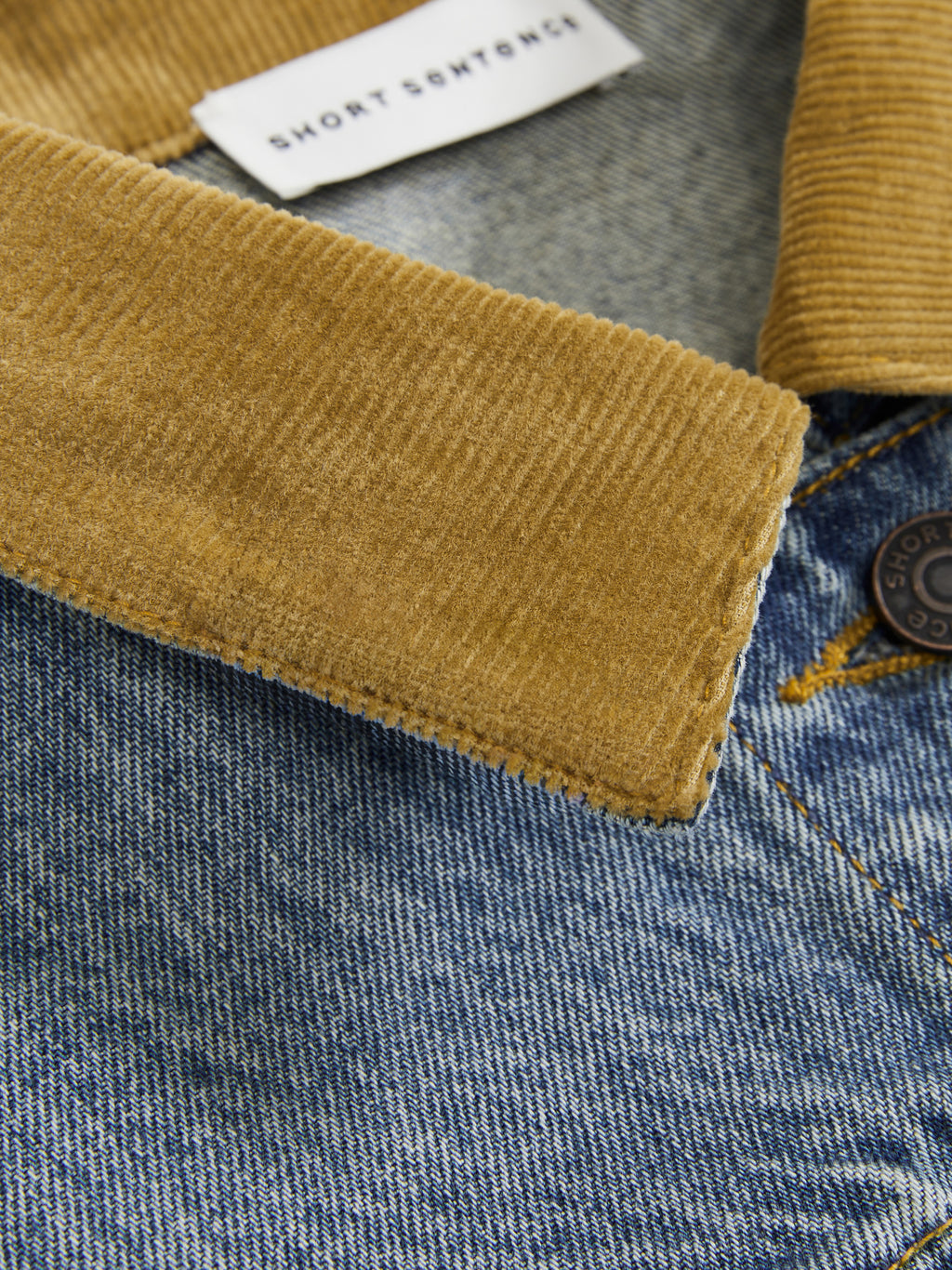 Patchwork Washed Denim Jacket