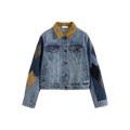 Patchwork Washed Denim Jacket