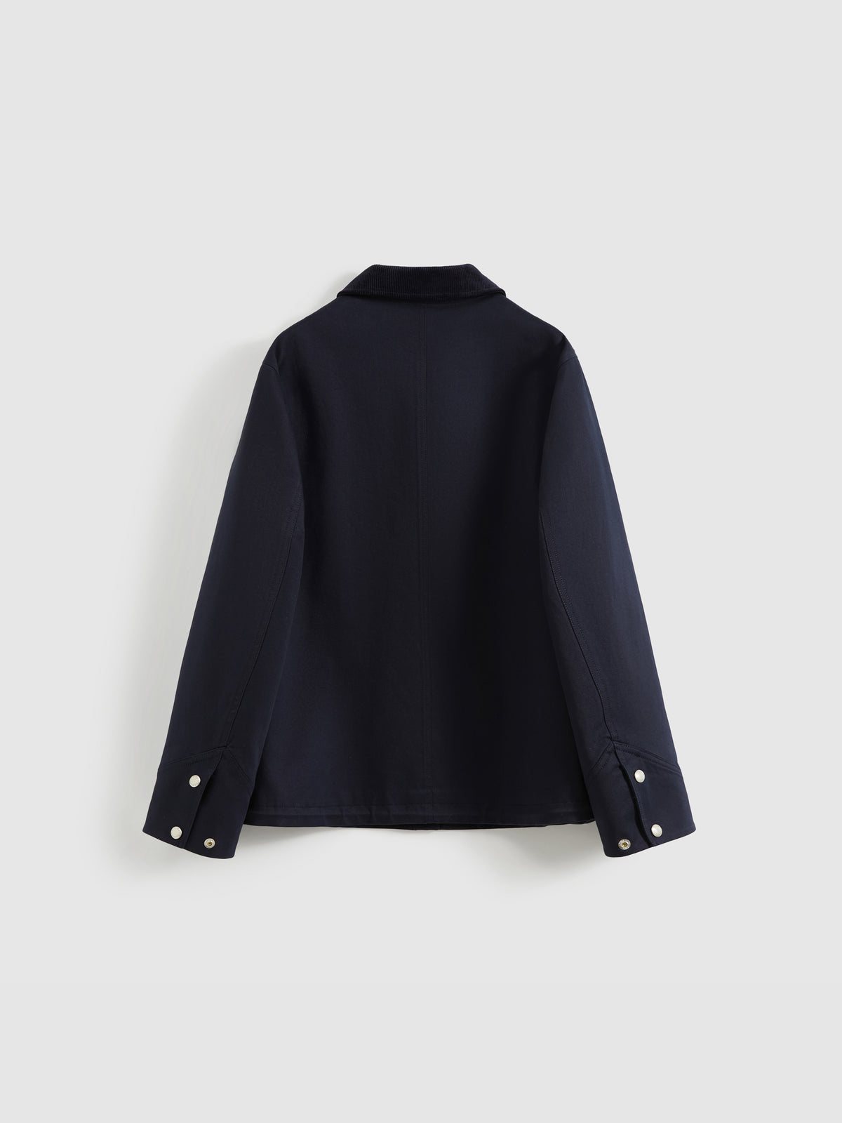Corduroy Collar Drawstring Jacket