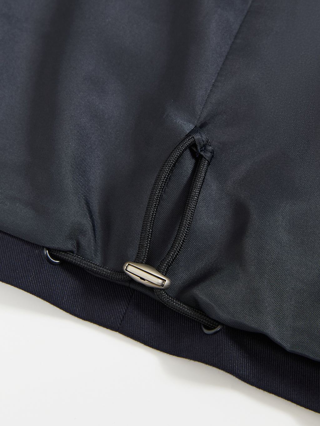 Corduroy Collar Drawstring Jacket