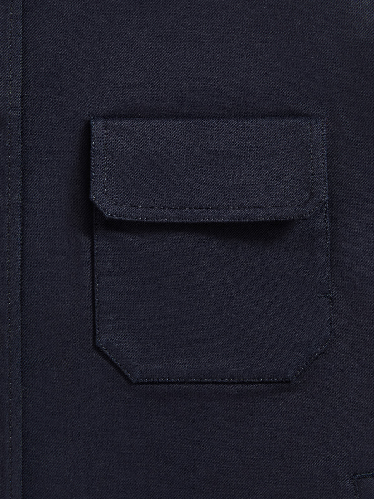 Corduroy Collar Drawstring Jacket