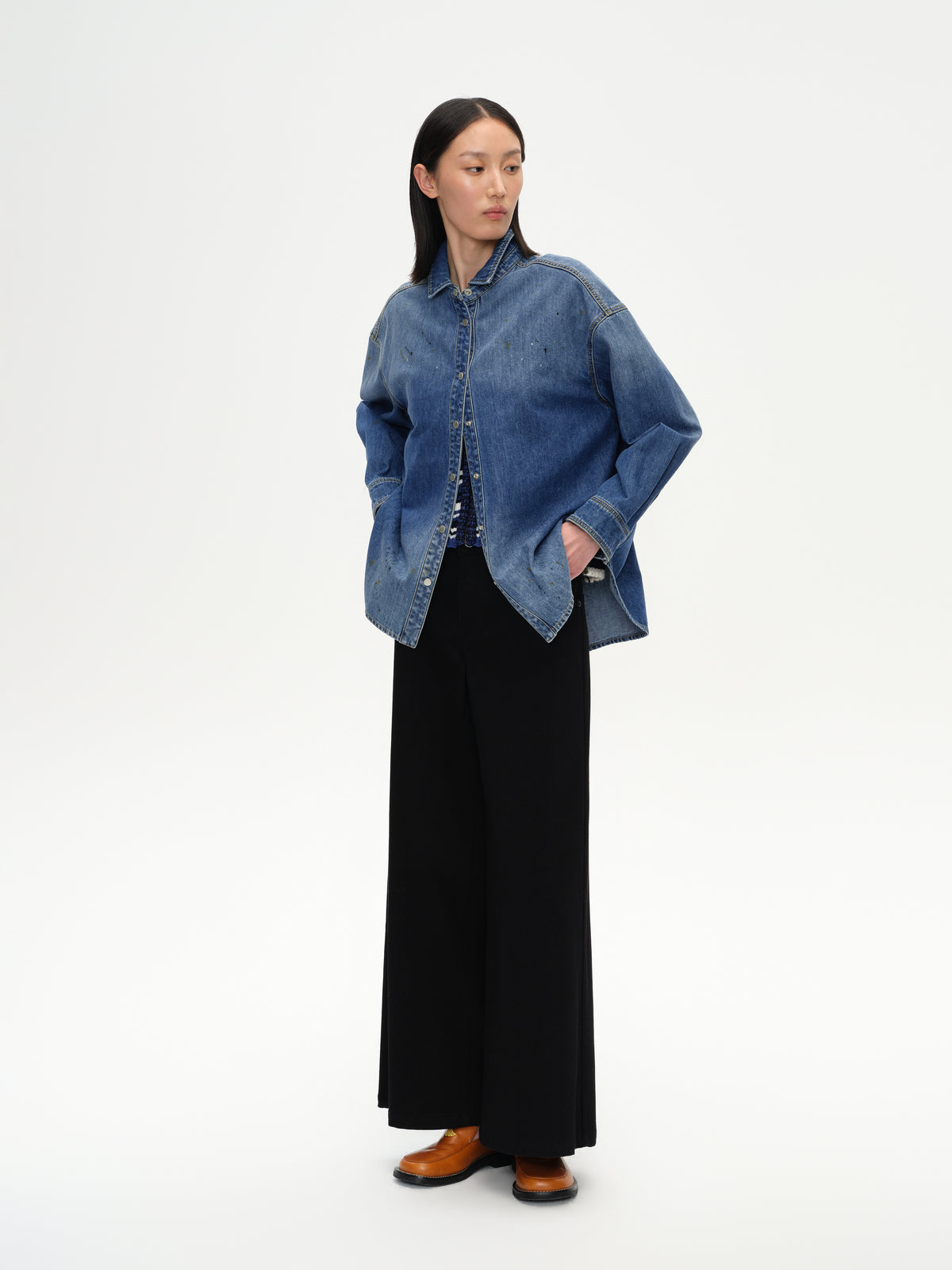 Fleece Wide Lounge Jeans