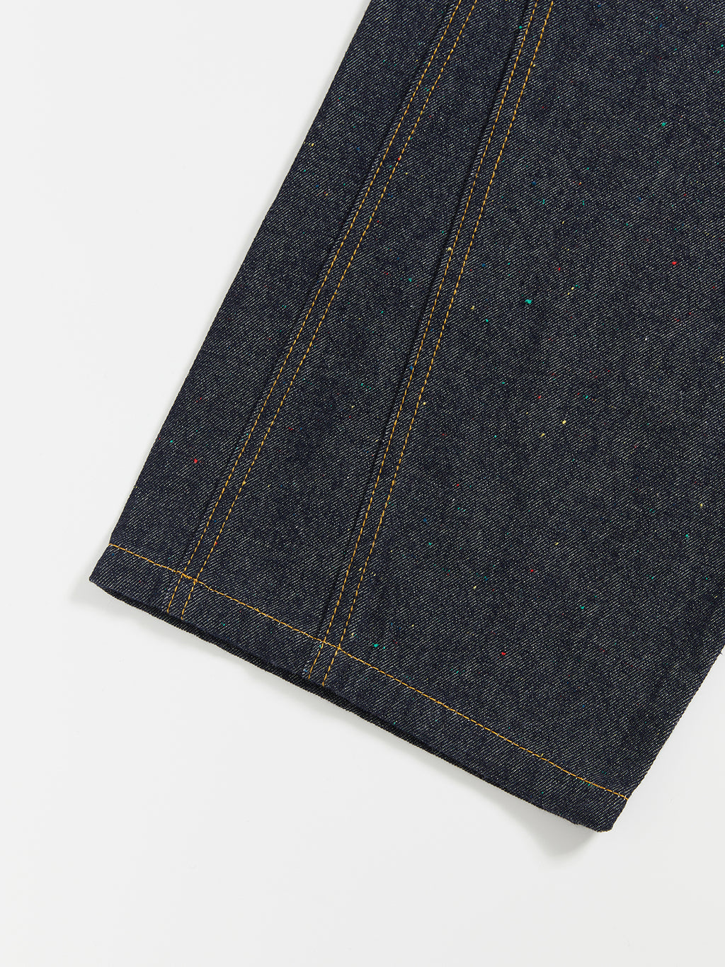 Cropped Polka Dot Denim Jeans