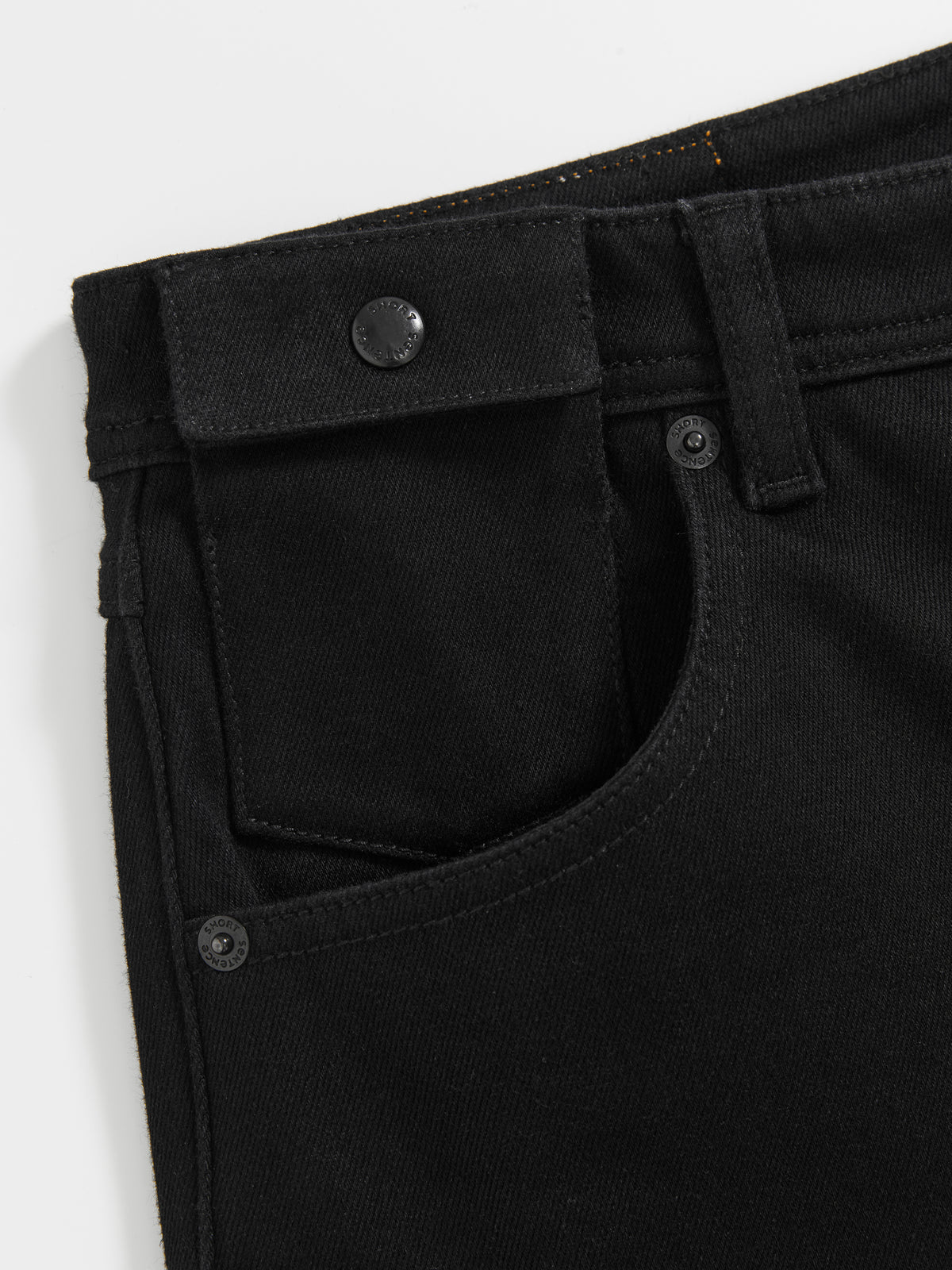 Fleece-Lined Fitted Cropped Jeans