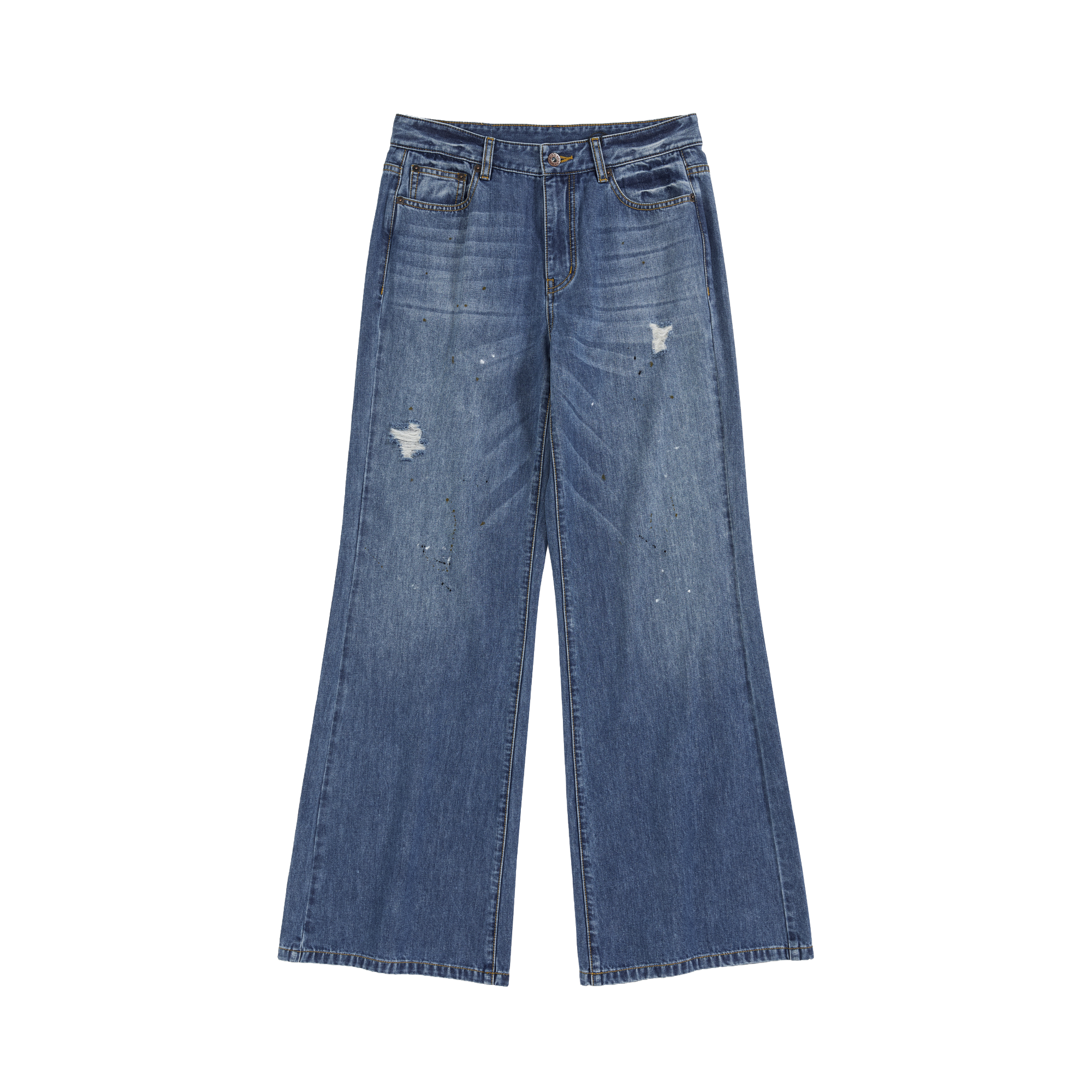 Vintage Flare Denim Pants