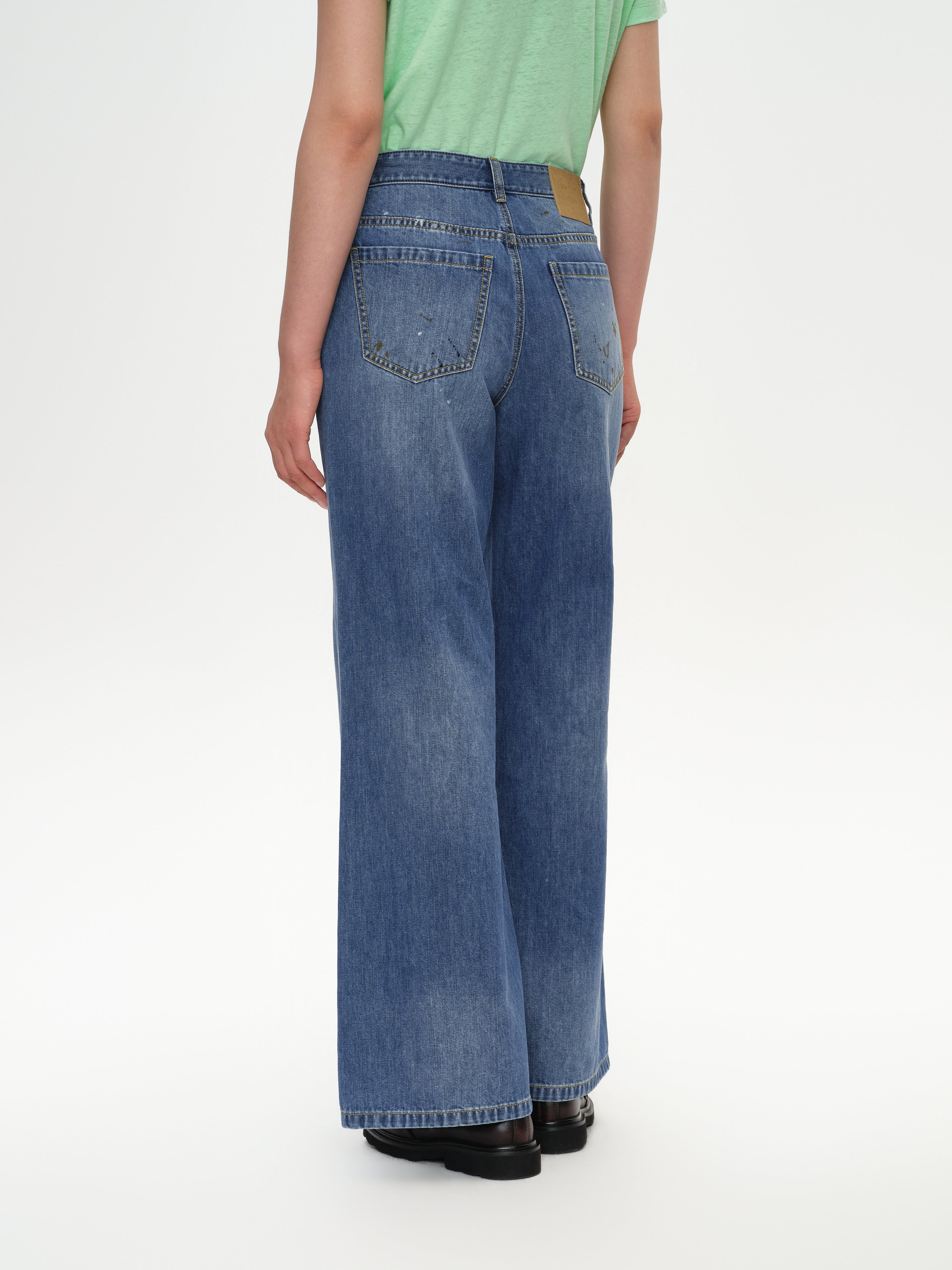 Vintage Flare Denim Pants