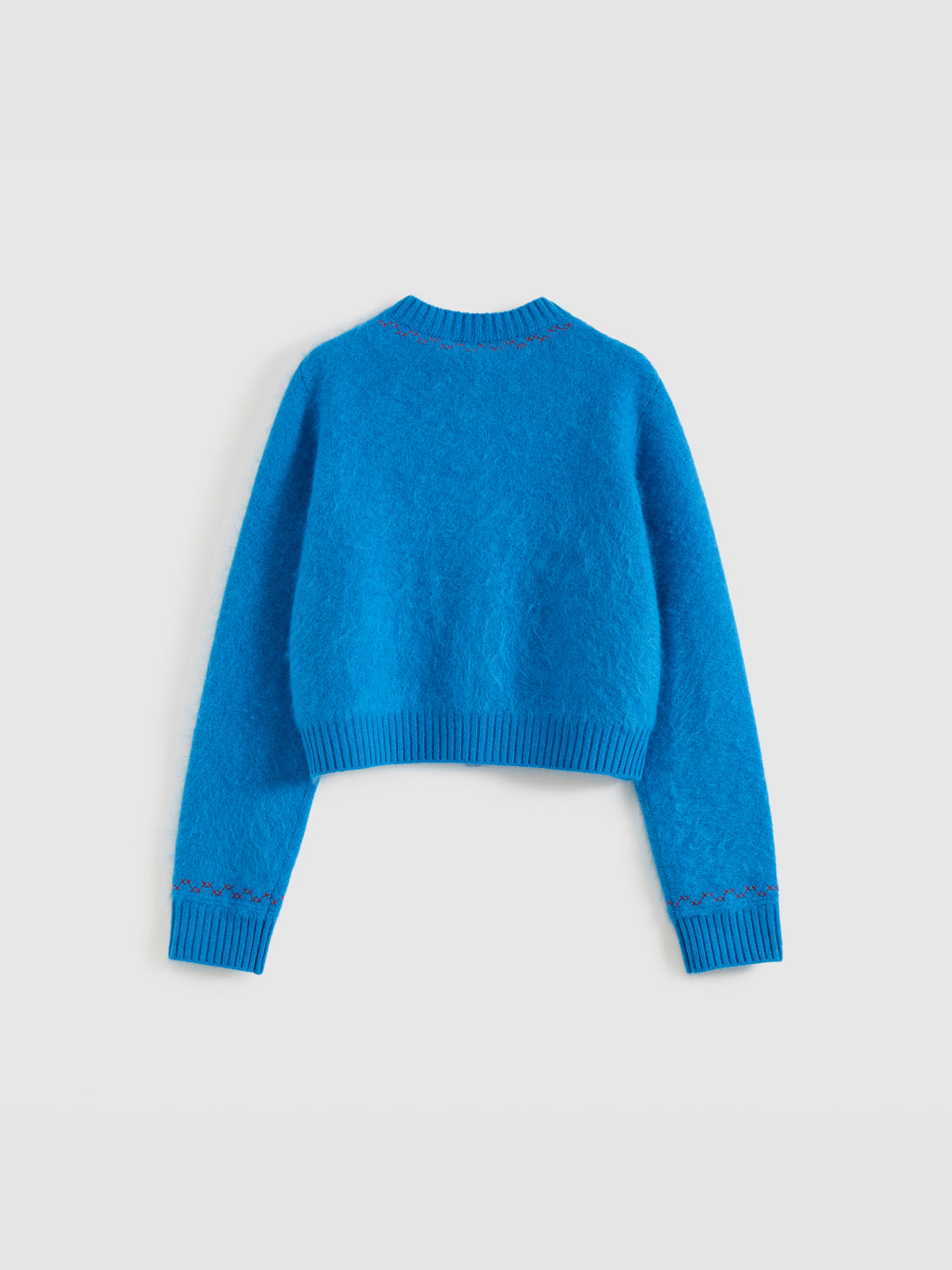 Cross-Stitch Crew Knit Cardigan