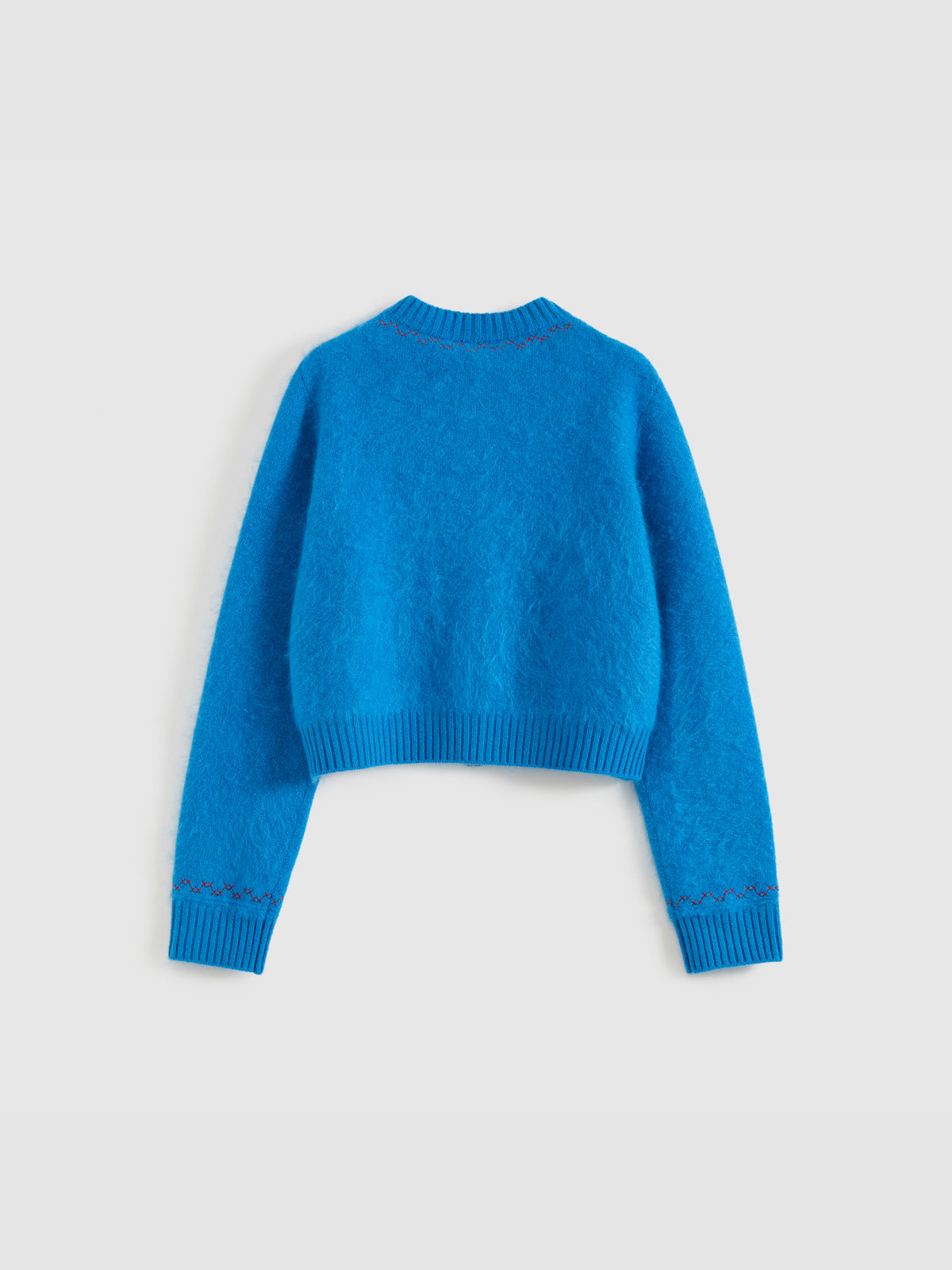 Cross-Stitch Crew Knit Cardigan