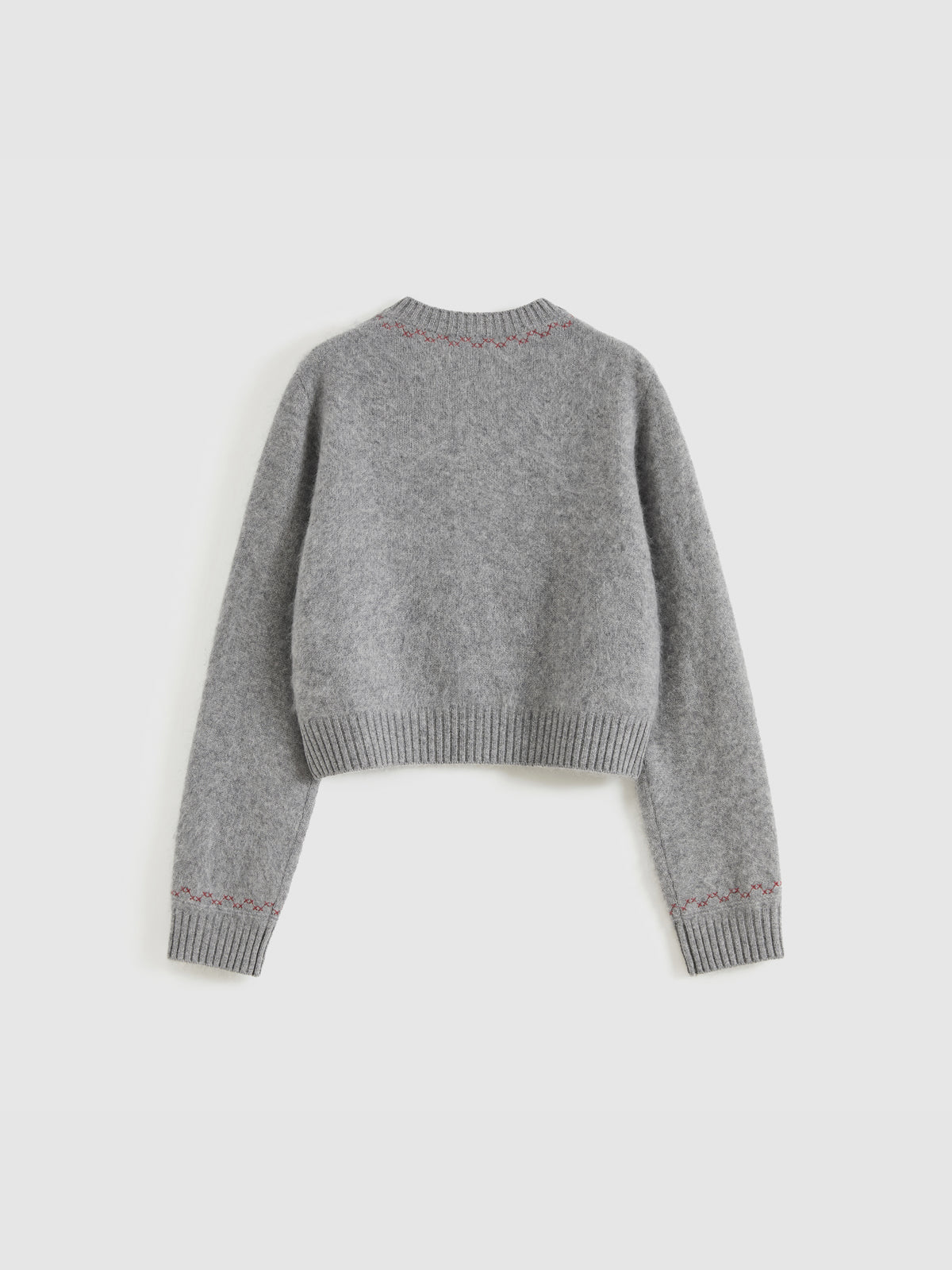 Cross-Stitch Crew Knit Cardigan