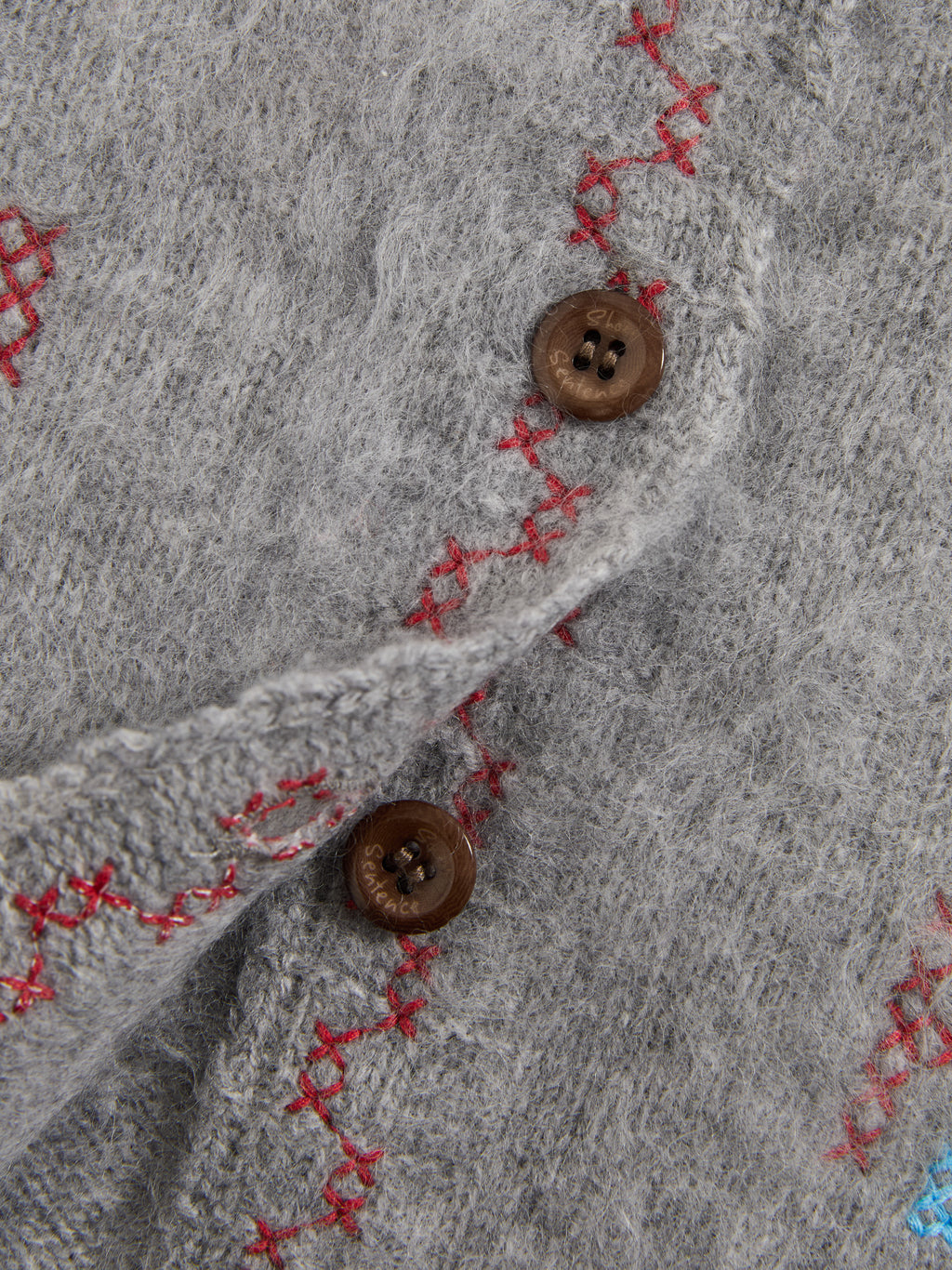 Cross-Stitch Crew Knit Cardigan