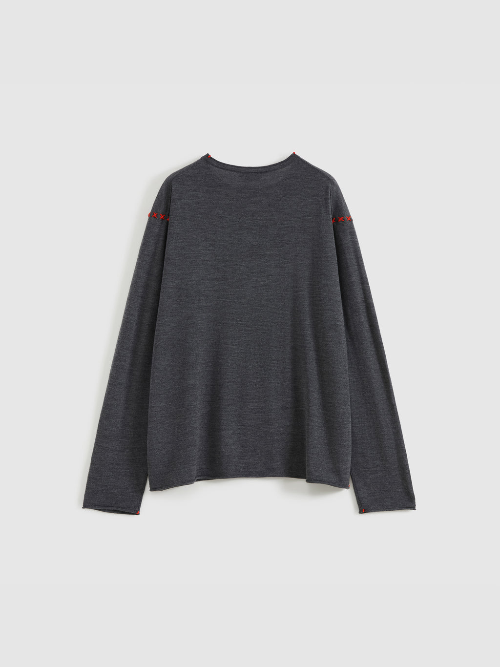 Cross-Stitch Loose Knit Top