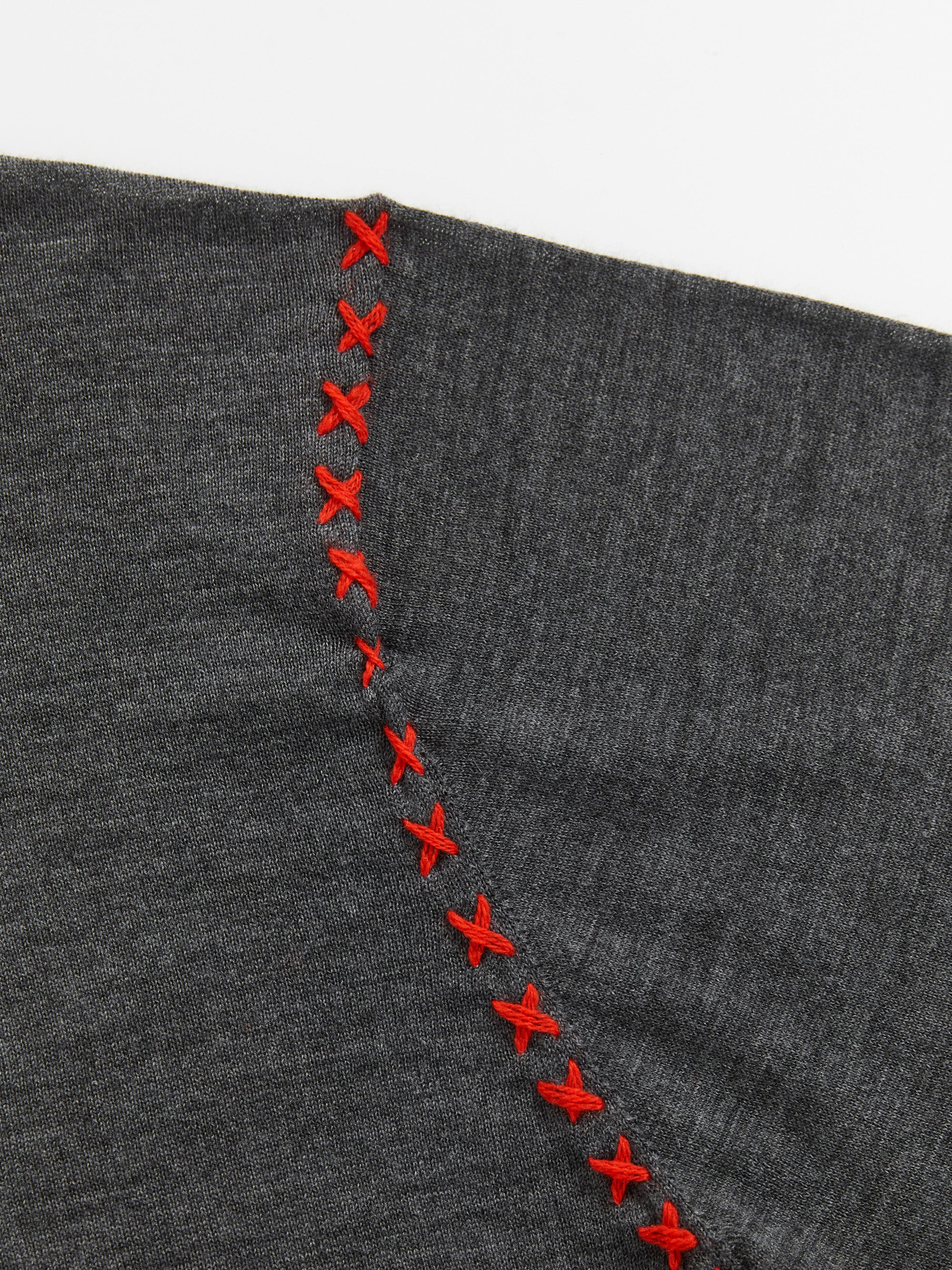 Cross-Stitch Loose Knit Top
