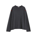 Cross-Stitch Loose Knit Top