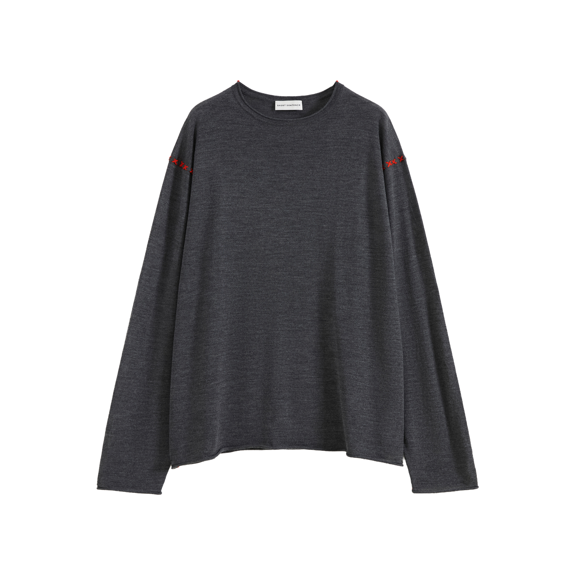Cross-Stitch Loose Knit Top