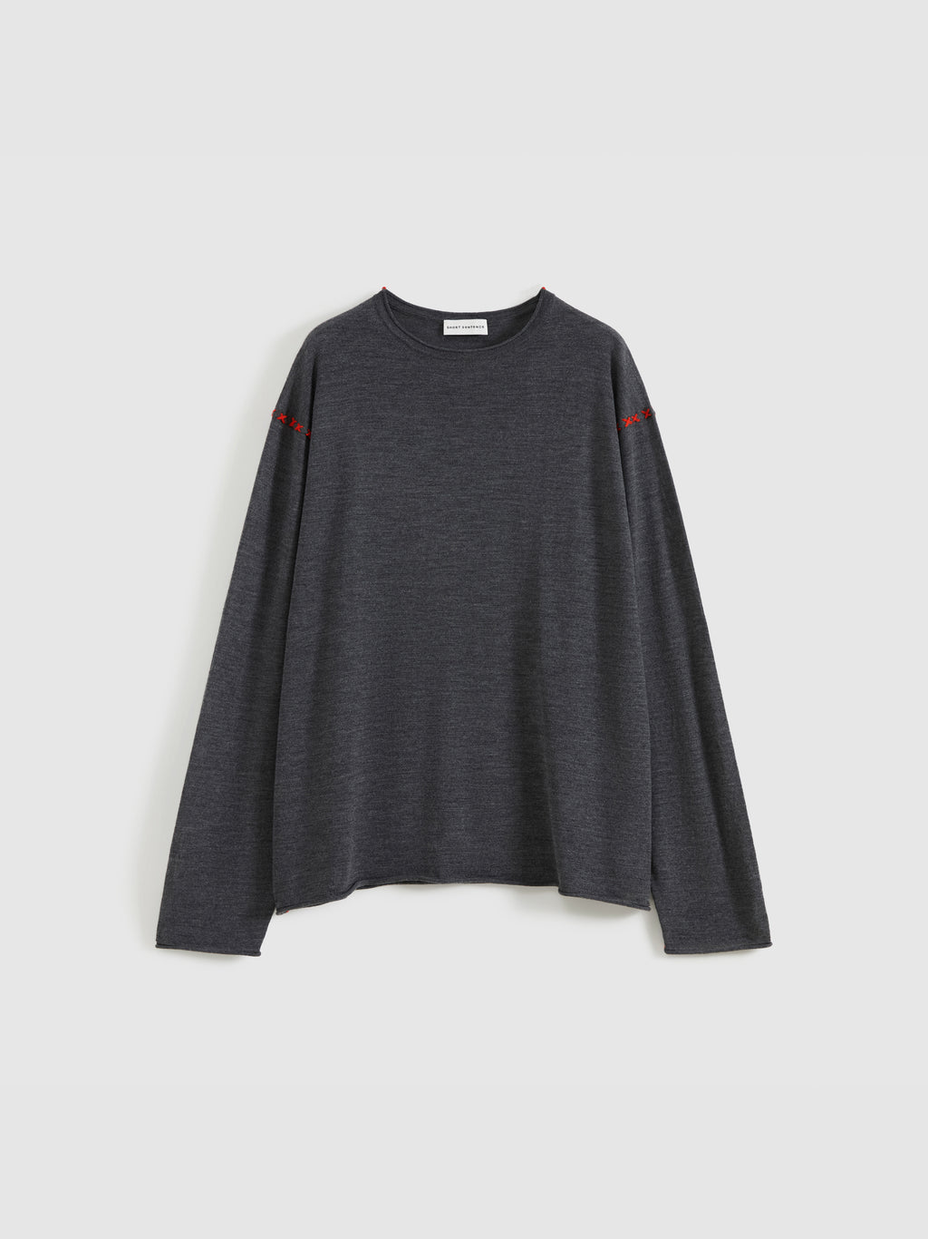 Cross-Stitch Loose Knit Top