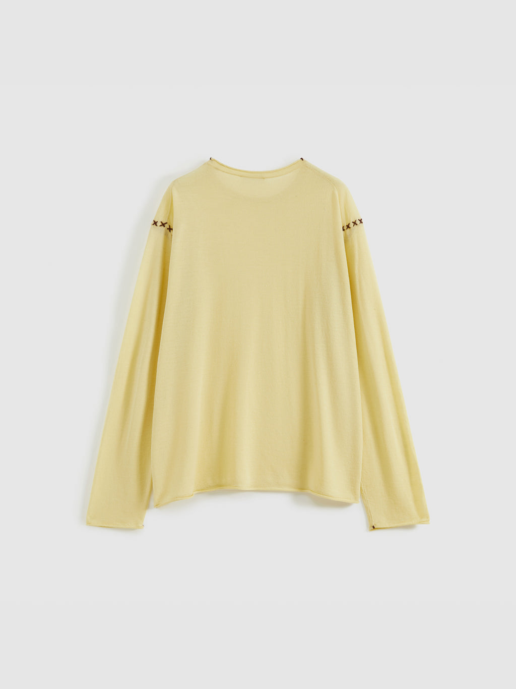 Cross-Stitch Loose Knit Top