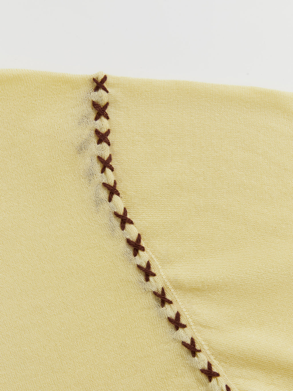Cross-Stitch Loose Knit Top