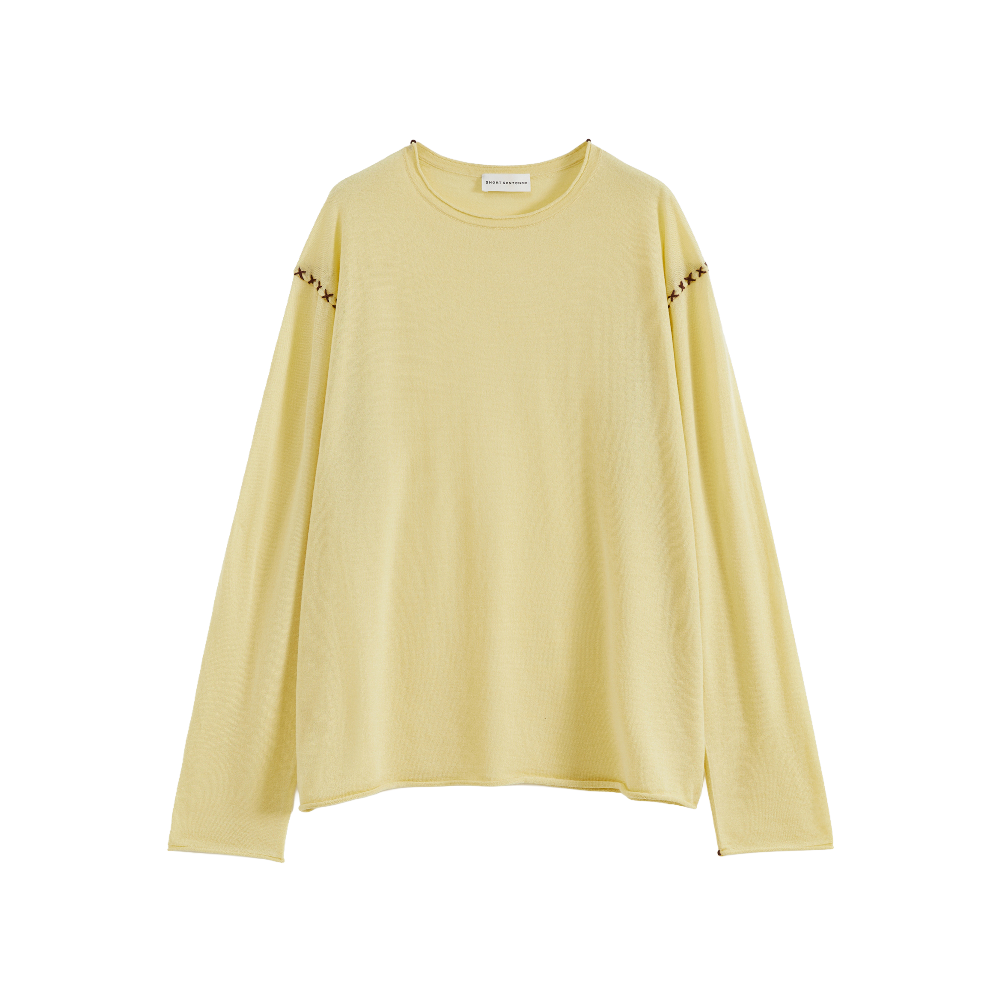 Cross-Stitch Loose Knit Top