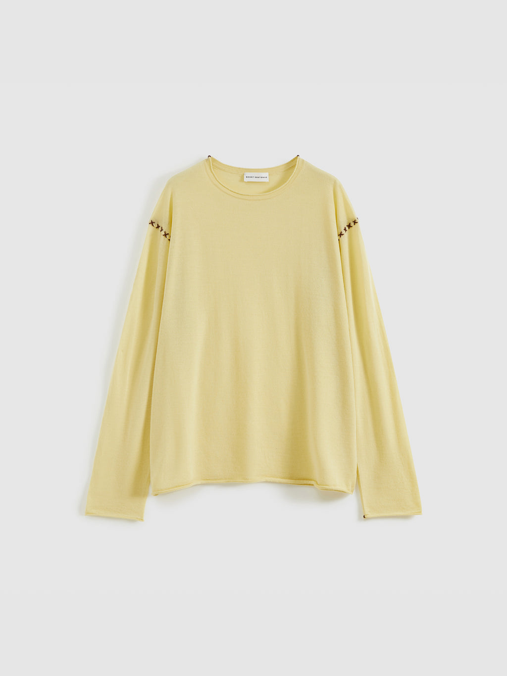 Cross-Stitch Loose Knit Top