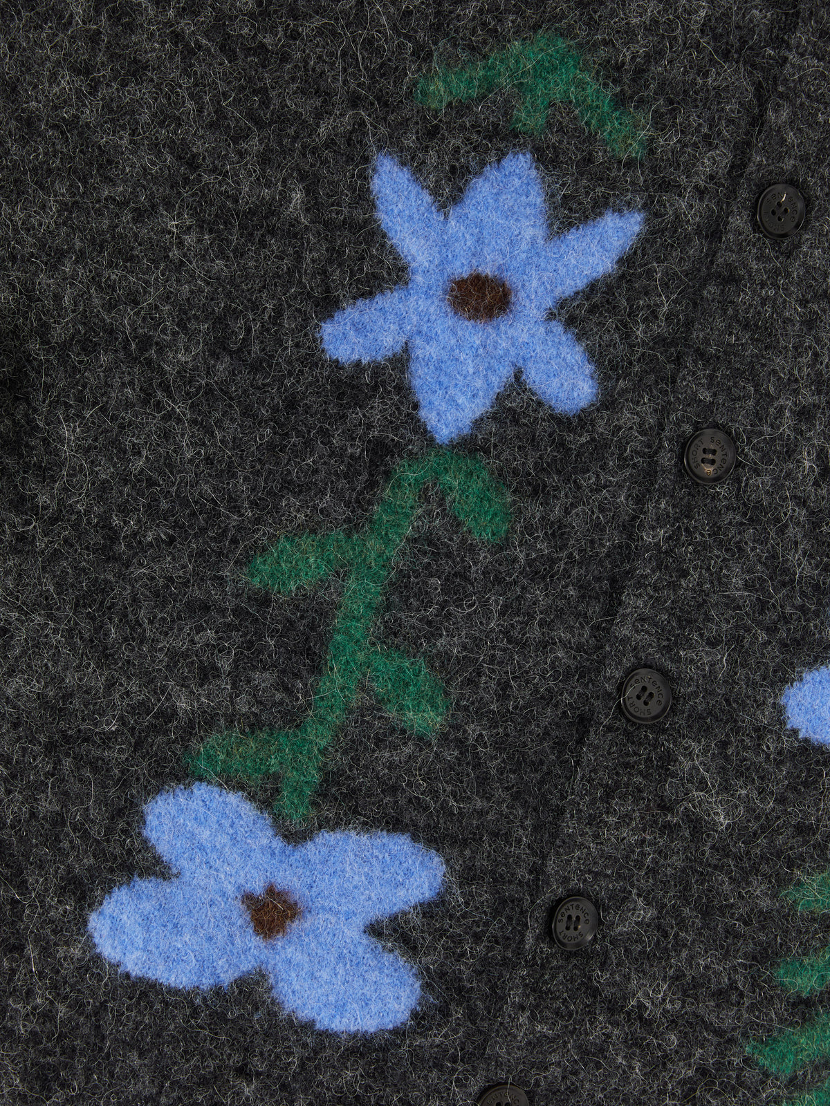 Marguerite Jacquard Crew Cardigan