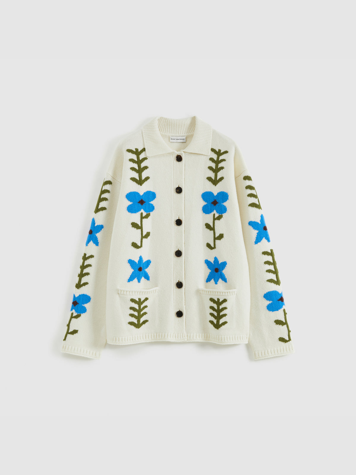 Marguerite Lapel Knit Cardigan