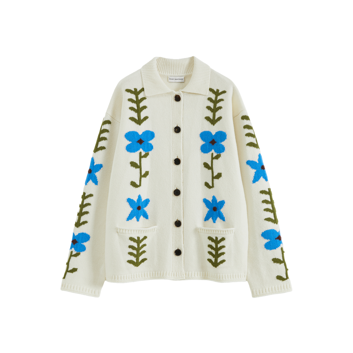 Marguerite Lapel Knit Cardigan