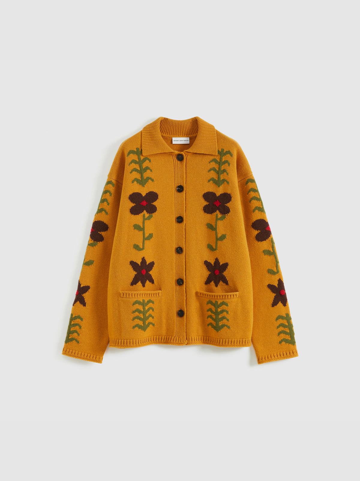 Marguerite Lapel Knit Cardigan